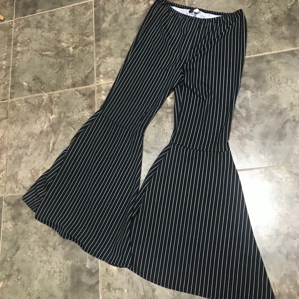 Striped Bell Bottoms
